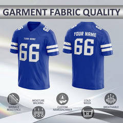 Custom American Football Jersey with Custom Front Text Team Uniform