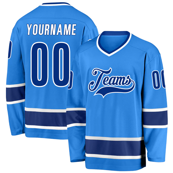 Stitched Printed Name Number Custom Hockey Team Jersey with Stitched Printed Team Logo Name Number for Hockey Clubs