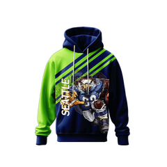 Printed Custom Logo Printed Sweatshirt with Employee Name and Logo for Church Groups