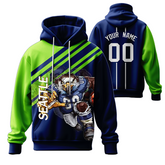 Printed Custom Logo Printed Sweatshirt with Employee Name and Logo for Church Groups