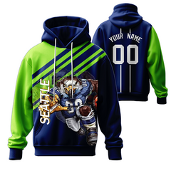 Printed Custom Logo Printed Sweatshirt with Employee Name and Logo for Church Groups