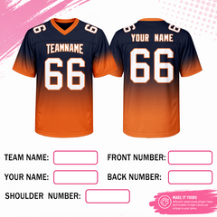 Custom Football Fan Shirt Three Stripe for Youth Players