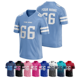 Personalized Team Football Jersey with Front Team Name and Back Number for College Team