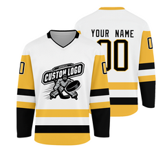 Custom Youth Hockey Jersey Stitched Printed Team Logo with Stitched Printed Name Number Team Logo for Men Women Youth Kids