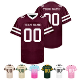 Custom Football Fan Jersey Classic Stitched Printed Name Number Logo