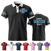 School Club Custom Group Printed Polo Shirt with Custom Front Design for School Club Shirt