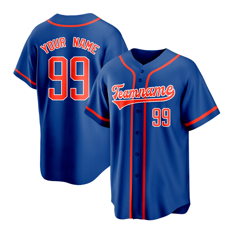 Custom Team Baseball Jersey with Full Custom Design Stitched Printed Team Logo