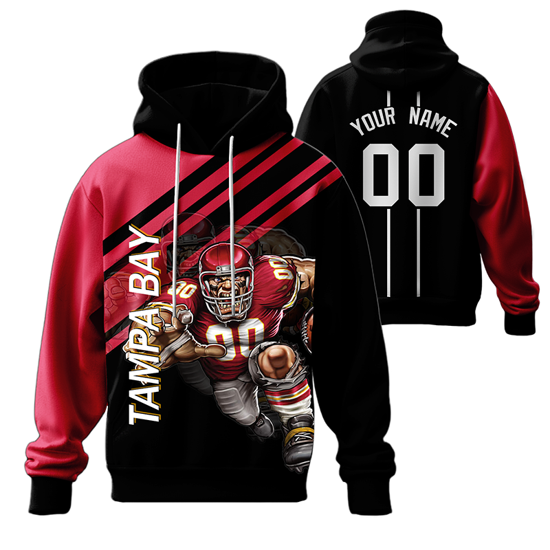 Personalized Printed Hoodie with Team Name and Logo Printed Design for Students and Teachers