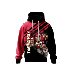 Personalized Printed Hoodie with Team Name and Logo Printed Design for Students and Teachers