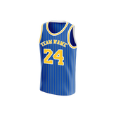 Custom Basketball Tank Jersey Embroidered and Printed with Your Name and Number for Family Game Day Outfit