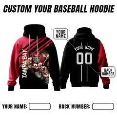 Personalized Printed Hoodie with Team Name and Logo Printed Design for Students and Teachers