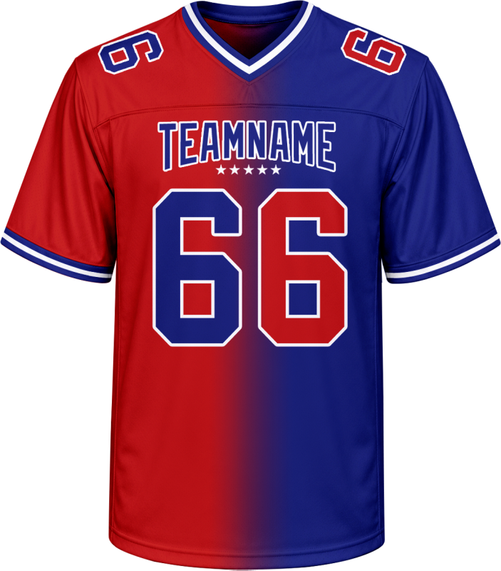 Custom Football Team Jersey with Back Name and Number Game Day Shirt