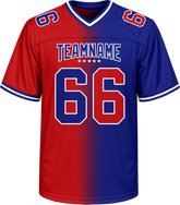 Custom Football Team Jersey with Back Name and Number Game Day Shirt