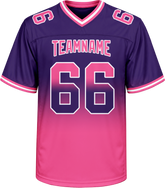 Custom Football Fan Shirt with Team Logo and Number Team Uniform