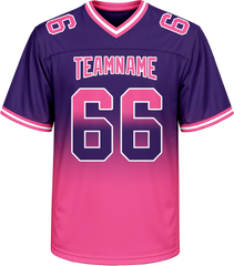 Custom Football Fan Shirt with Team Logo and Number Team Uniform