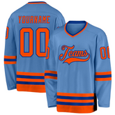 Custom Ice Hockey Jersey for Family Groups and Birthday Gift with Personalized Name Number Logo for Teams Players and Fans