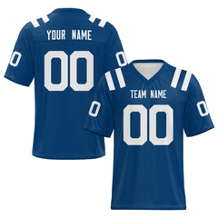 Personalized Football Jersey with Custom Lettering Fan Gift