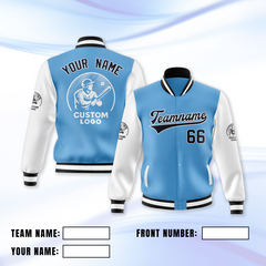 Custom Group Jacket with Printed and Embroidered Logo Name for Men Women Youth
