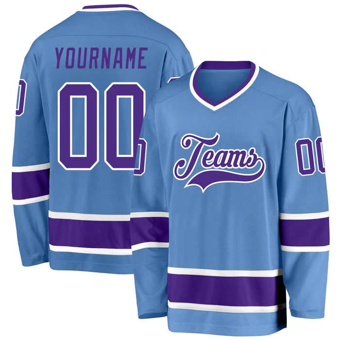 Personalized Hockey Team Jersey Stitched Printed Personalization for Company Team Event for Teams Players Fans Men Women Youth Kids
