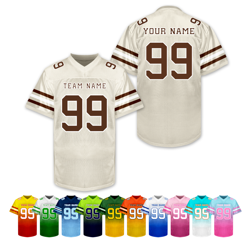 Stitched Printed Name Number Custom Football Jersey for Mothers Day Gift