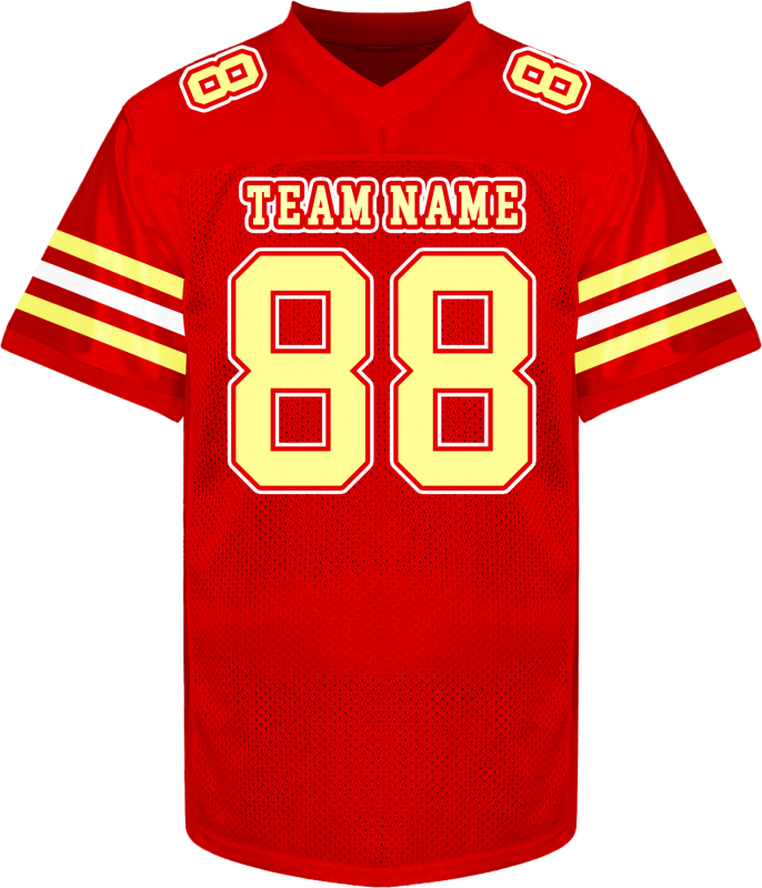 Custom Game Day Football Jersey for College Team Uniform