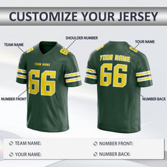 Custom Football Jersey Authentic Style Team Jersey