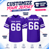 Stitched Printed Name Number Custom Game Day Football Jersey for Custom Event Shirt