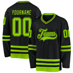 Stitched Printed Team Customization Custom Hockey Fan Jersey with Stitched Printed Name Number Team Logo for Men Women Youth Kids