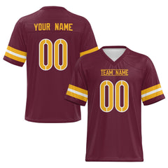 Custom American Football Jersey with Team Logo and Number Fan Gift