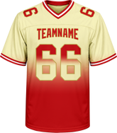 Sleeve Stripe Custom Football Fan Jersey with Custom Lettering