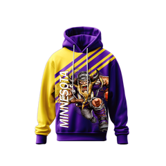 Printed Custom Group Printed Hoodie with Chest Logo for Event Staff