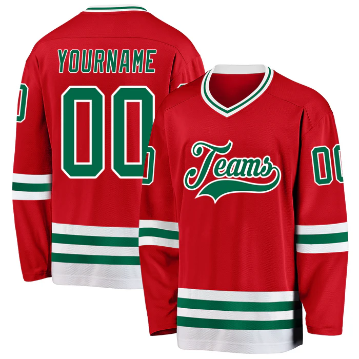 Custom Ice Hockey Jersey Family Matching Stitched Printed Hockey Design with Stitched Printed Name Number Team Logo for Men Women Youth Kids