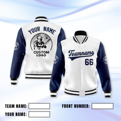 Team Personalized Jacket with Sleeve Design Printed and Embroidered for Community Event