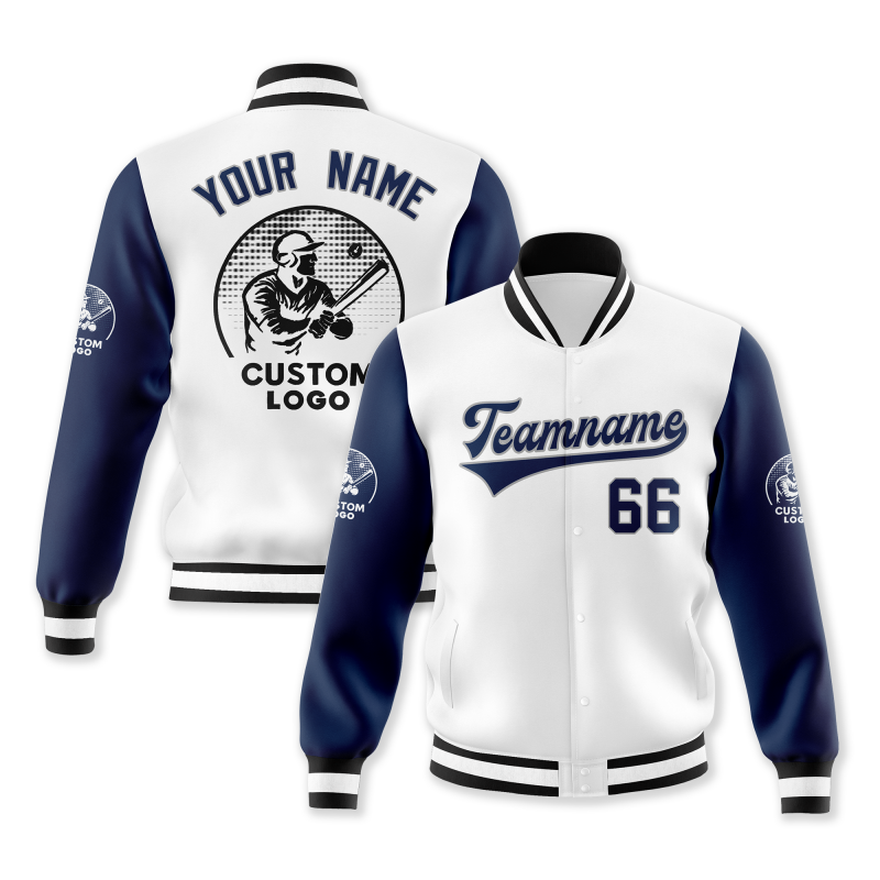 Team Personalized Jacket with Sleeve Design Printed and Embroidered for Community Event