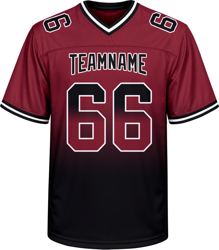Custom Football Fan Jersey Stitched Printed Name Number Logo