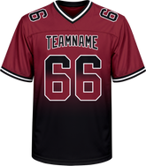 Custom Football Fan Jersey Stitched Printed Name Number Logo