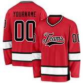 Stitched Printed Custom Design Custom Hockey Jersey with Name and Number with Stitched Printed Name Number Logo for Team Uniforms