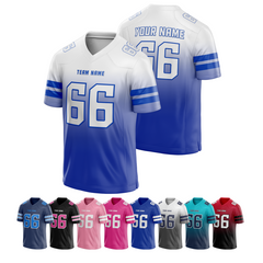 Personalized American Football Jersey with Team Name and Player Number Team Uniform