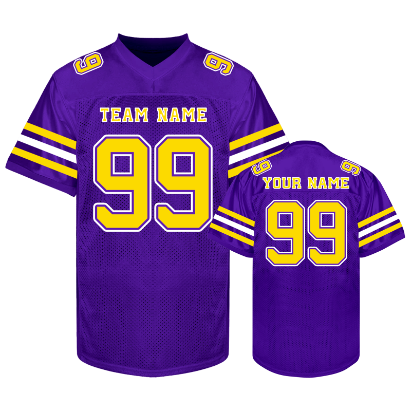 Personalized Team Football Jersey with Custom Team Logo Fan Gift