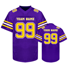Personalized Team Football Jersey with Custom Team Logo Fan Gift