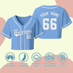 Custom Team Baseball Jersey for Dance Teams