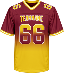 Custom Football Game Jersey Stitched Printed Team Logo for Men Women Youth Kids
