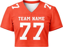 Custom Football Shirt with Custom Front and Back Stitched Printed Team Customization