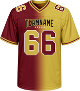 Stitched Printed Name Number Logo Custom Football Team Jersey for Fan Day Outfit