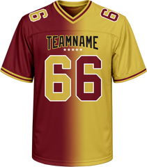 Stitched Printed Name Number Logo Custom Football Team Jersey for Fan Day Outfit