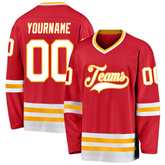 Stitched Printed Name Number Logo Custom Hockey Team Jersey for Tournament Jersey for Teams Players Fans Men Women Youth Kids
