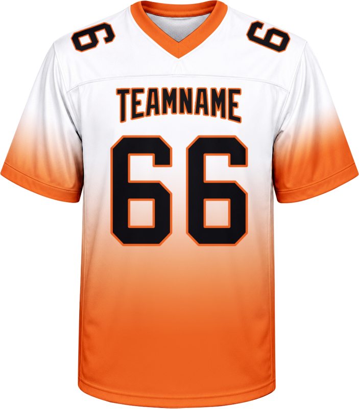 Custom Youth Football Jersey with Back Name and Number for Friends and Families