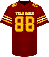 Stitched Printed Team Customization Custom Team Football Uniform with Your Name and