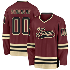 Personalized Ice Hockey Jersey with Custom Patch Logo for Senior Night Gift with Custom Name Number Team Logo for Men Women Youth Kids