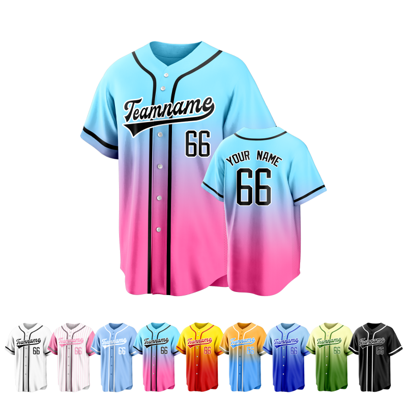 Personalized Baseball Shirt with Custom Name Number